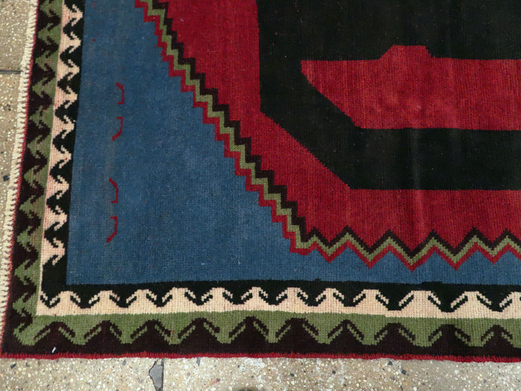 Modern Afghan Pictorial Carpet, No.29240 - Galerie Shabab
