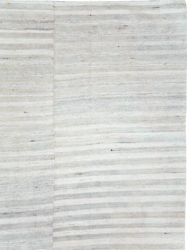 Vintage Turkish Flatweave Kilim Room Size Carpet, No.29244 - Galerie Shabab