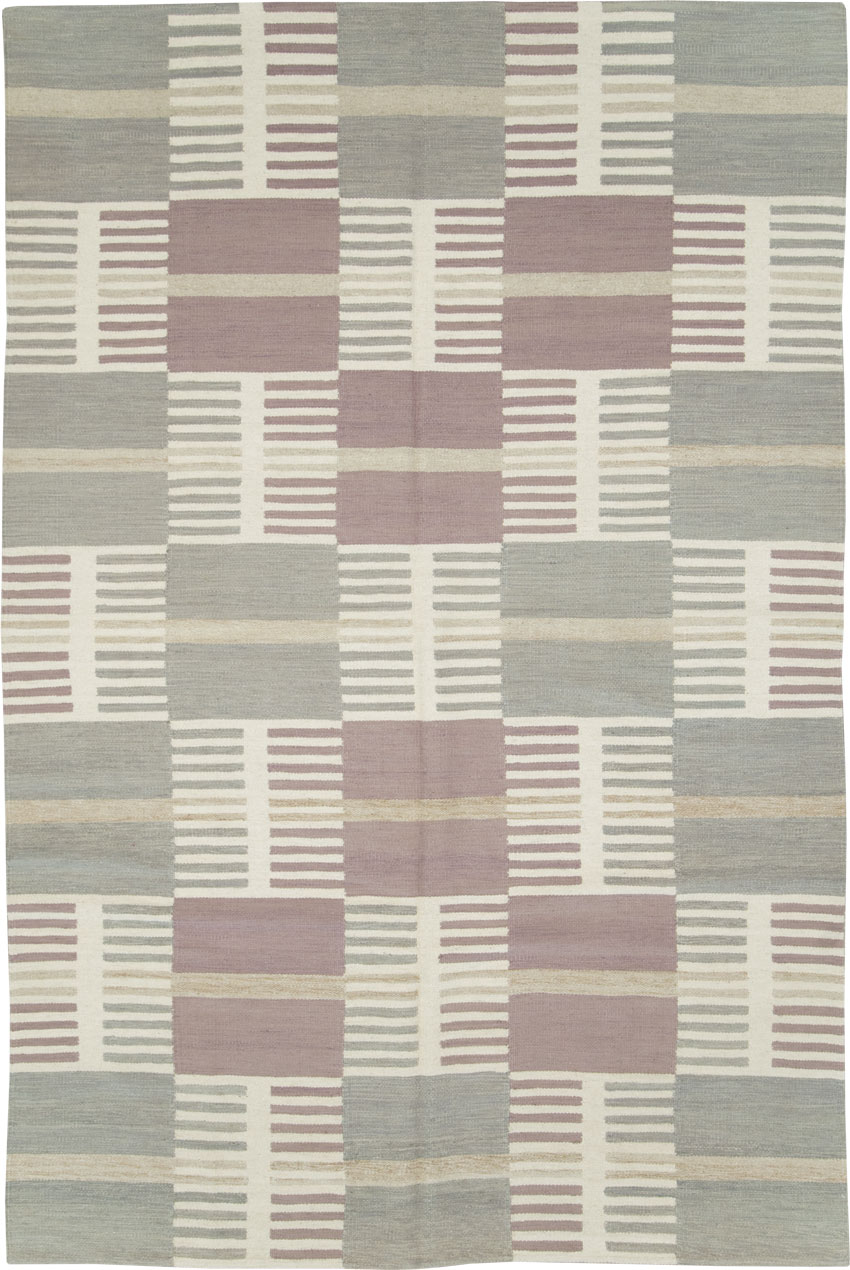 Modern Turkish Flatweave, No.29251 - Galerie Shabab