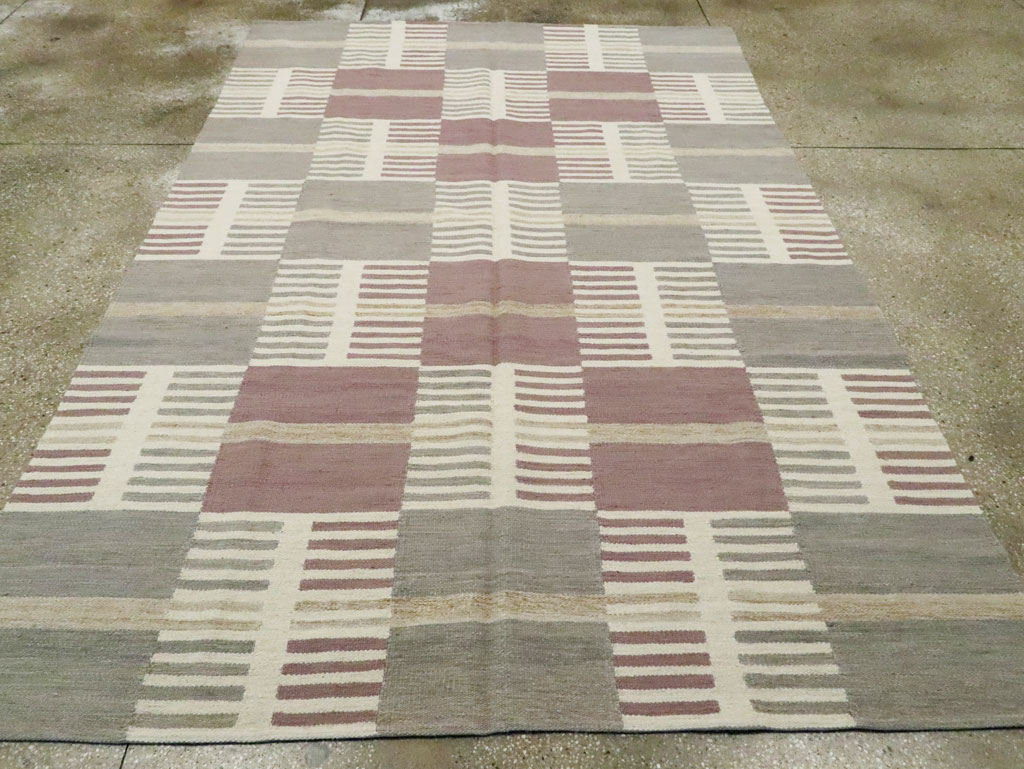 Modern Turkish Flatweave, No.29251 - Galerie Shabab