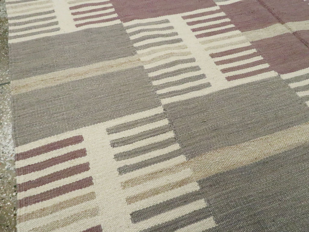 Modern Turkish Flatweave, No.29251 - Galerie Shabab