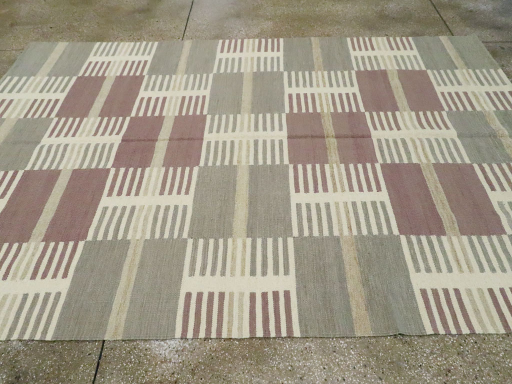 Modern Turkish Flatweave, No.29251 - Galerie Shabab