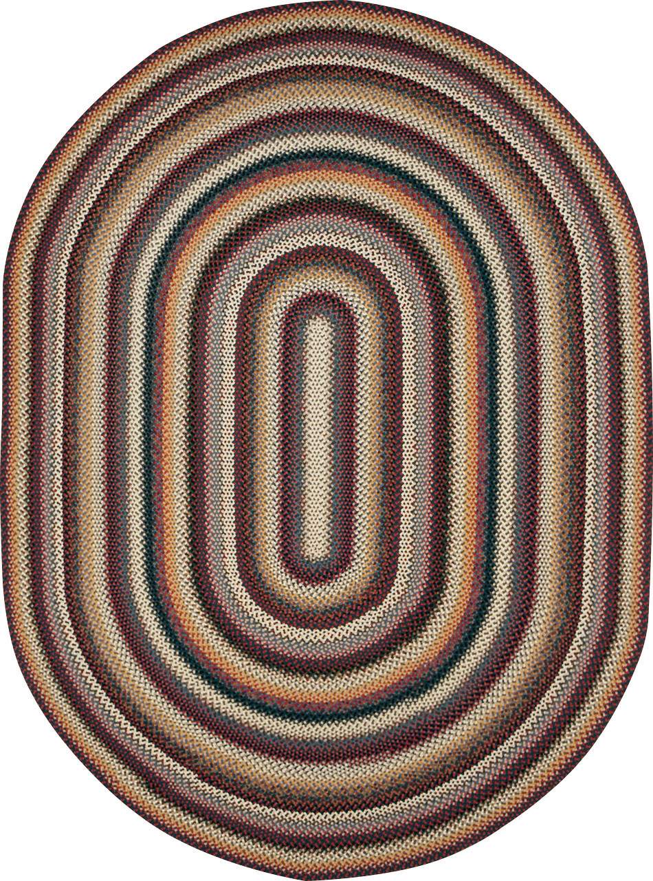 Vintage American Braid Carpet, No.29253 - Galerie Shabab