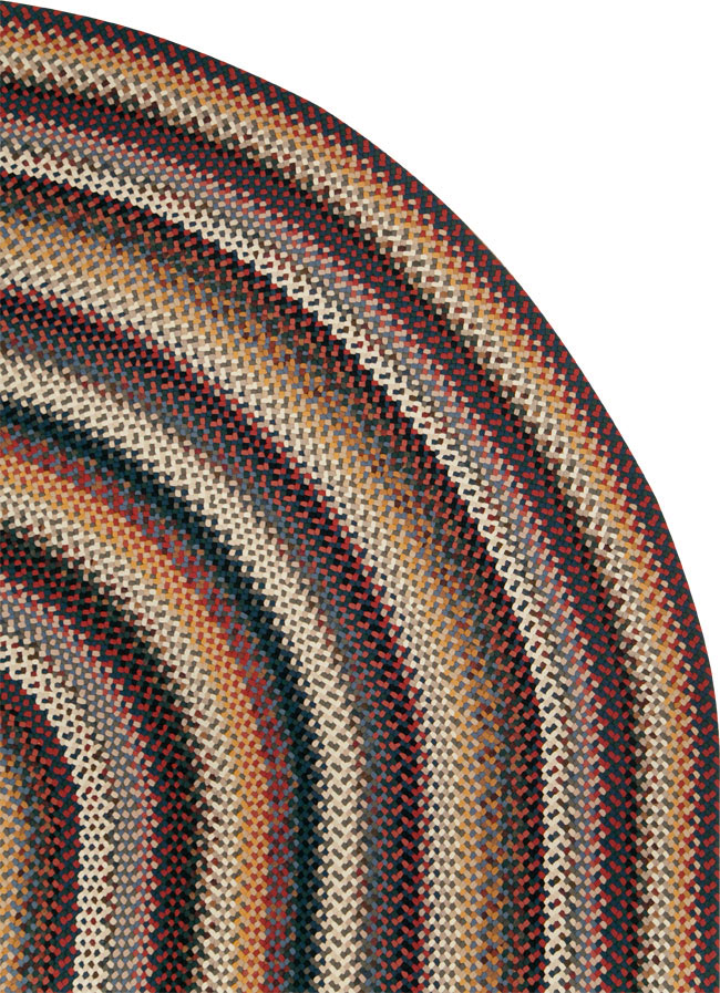 Vintage American Braid Carpet, No.29253 - Galerie Shabab