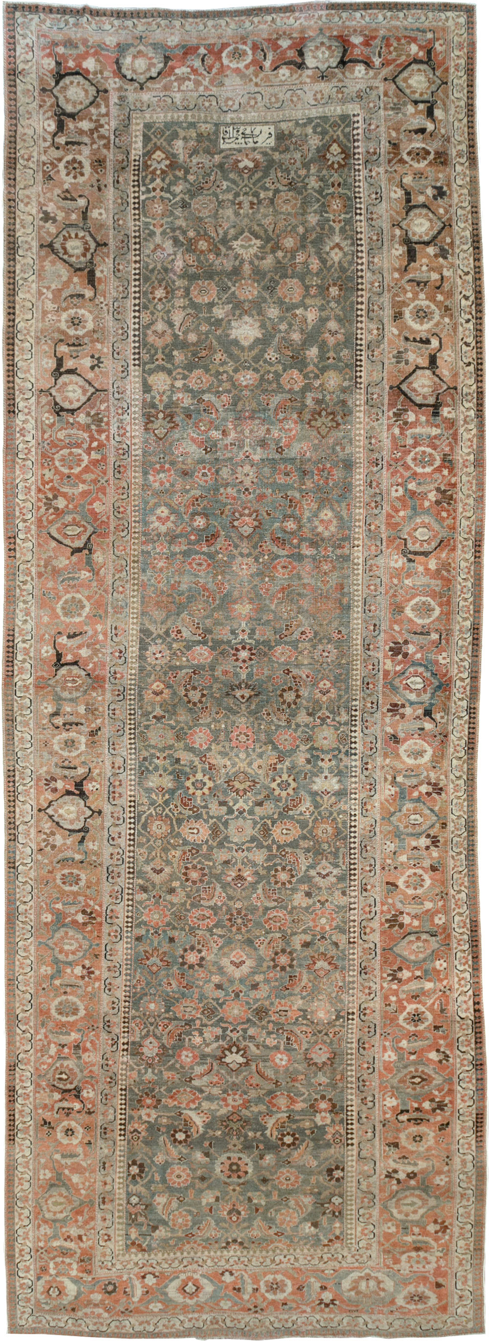 Antique Persian Bidjar Gallery Carpet, No.29257 - Galerie Shabab