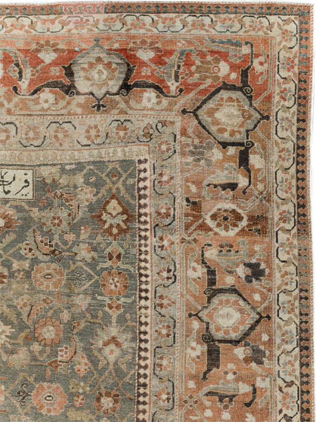 Antique Persian Bidjar Gallery Carpet, No.29257 - Galerie Shabab