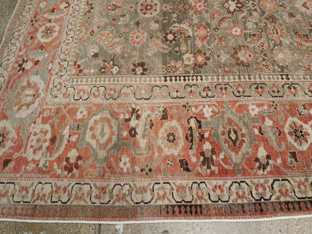 Antique Persian Bidjar Gallery Carpet, No.29257 - Galerie Shabab