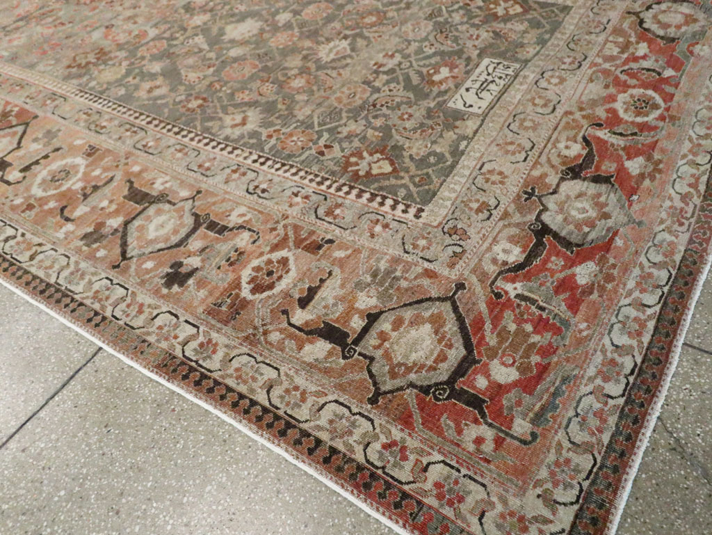 Antique Persian Bidjar Gallery Carpet, No.29257 - Galerie Shabab