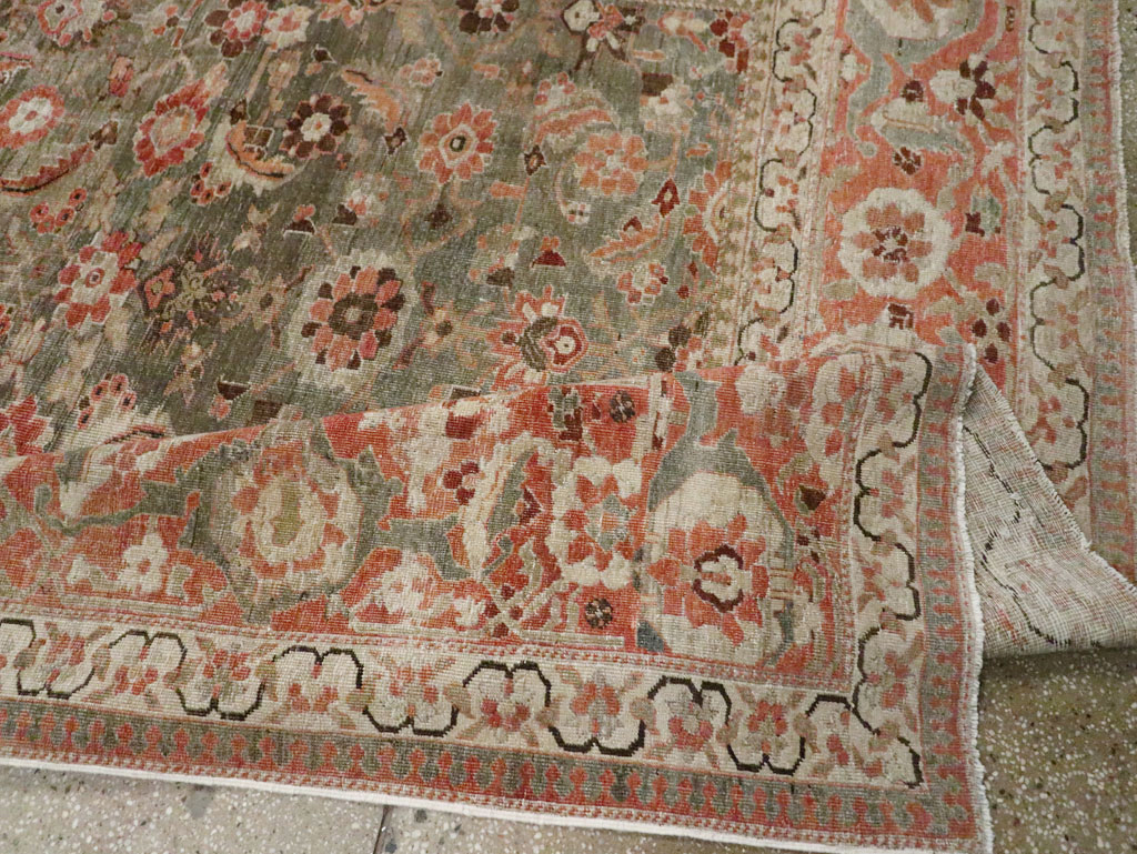 Antique Persian Bidjar Gallery Carpet, No.29257 - Galerie Shabab