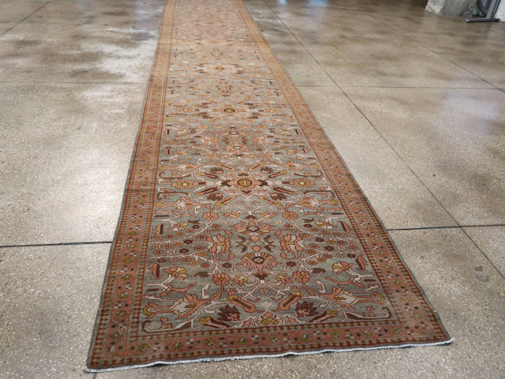 Antique Persian Malayer Long Runner, No.29259 - Galerie Shabab