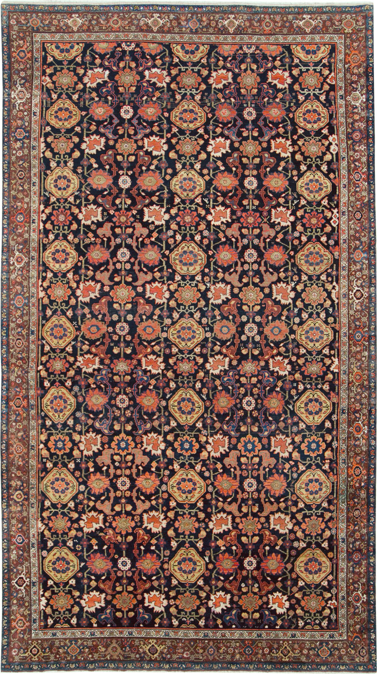 Antique Persian Malayer Gallery Carpet, No.29269 - Galerie Shabab