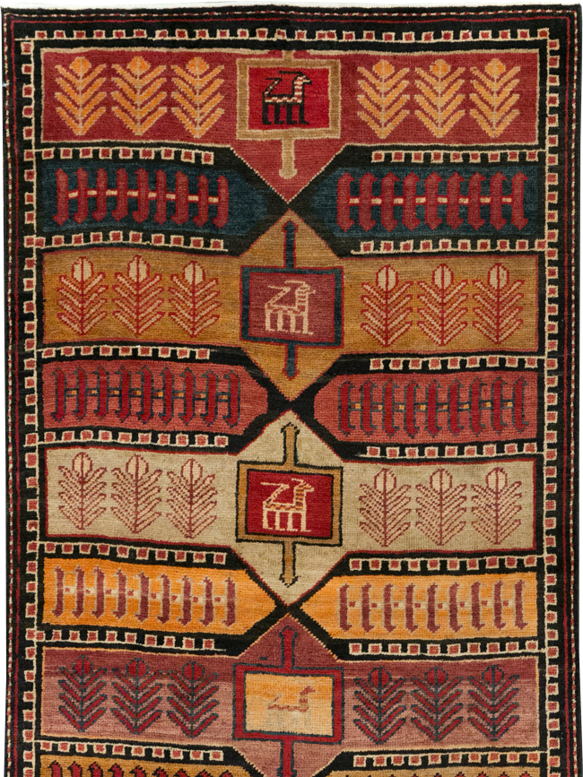 Vintage Persian Ardabil Runner, No.29278 - Galerie Shabab