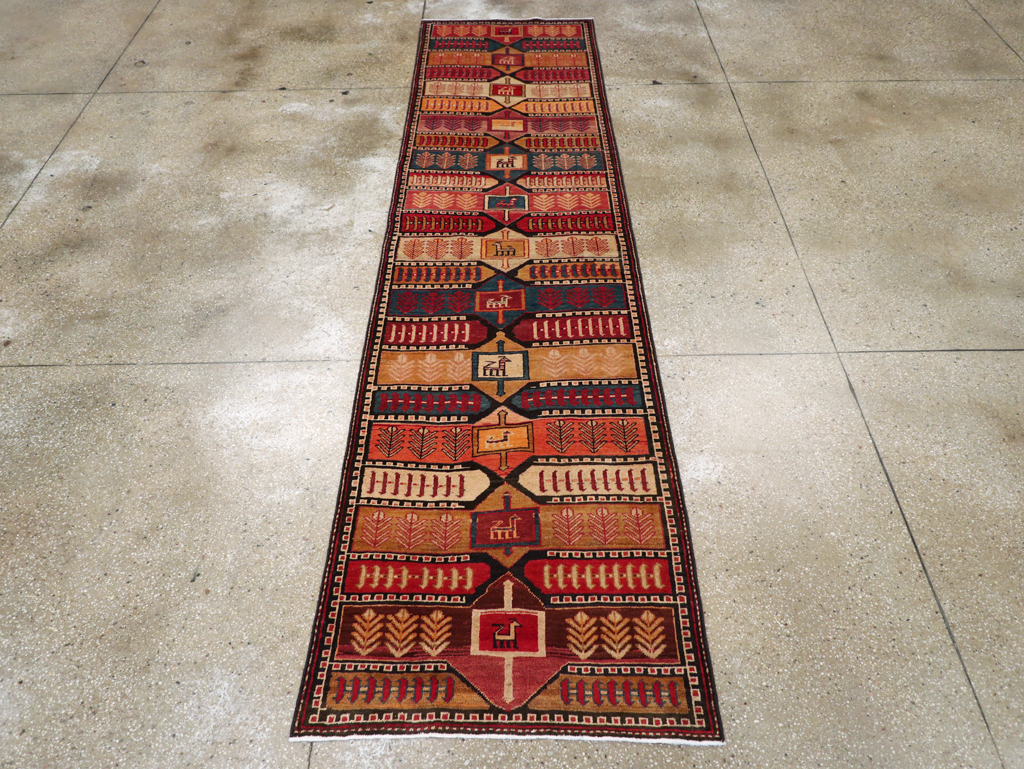 Vintage Persian Ardabil Runner, No.29278 - Galerie Shabab