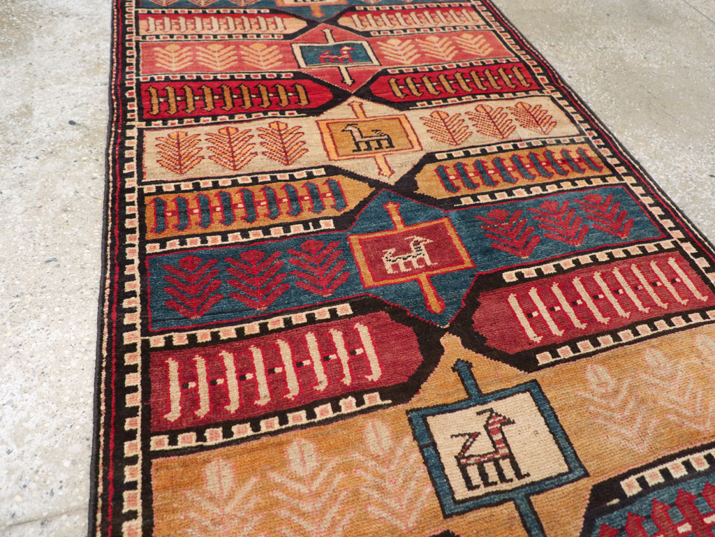 Vintage Persian Ardabil Runner, No.29278 - Galerie Shabab