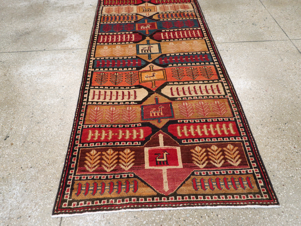 Vintage Persian Ardabil Runner, No.29278 - Galerie Shabab