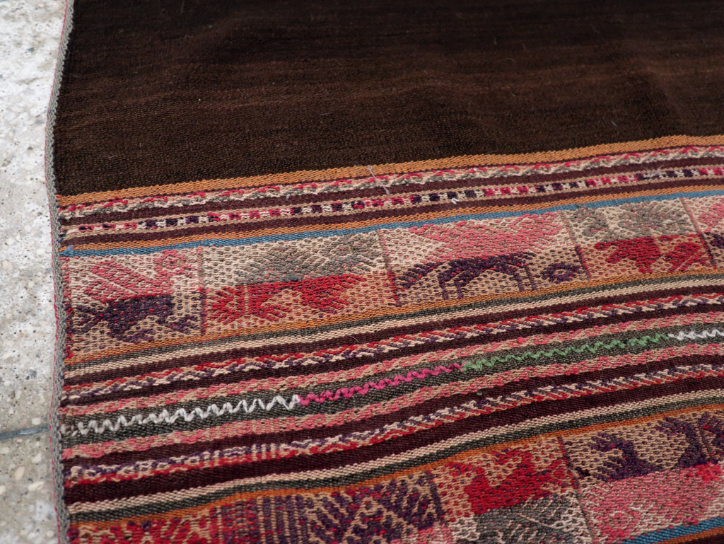 Vintage Perisan Square Kilim, No.29282 - Galerie Shabab