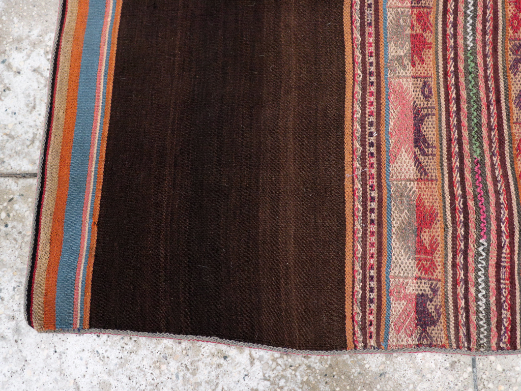 Vintage Perisan Square Kilim, No.29282 - Galerie Shabab