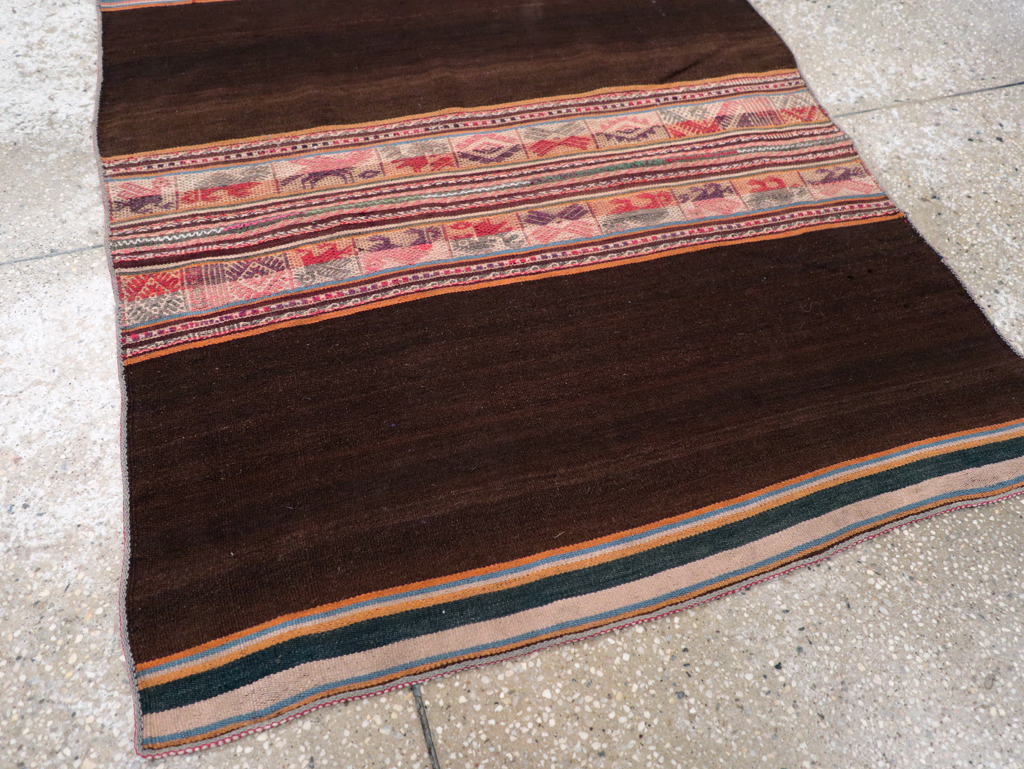 Vintage Perisan Square Kilim, No.29282 - Galerie Shabab