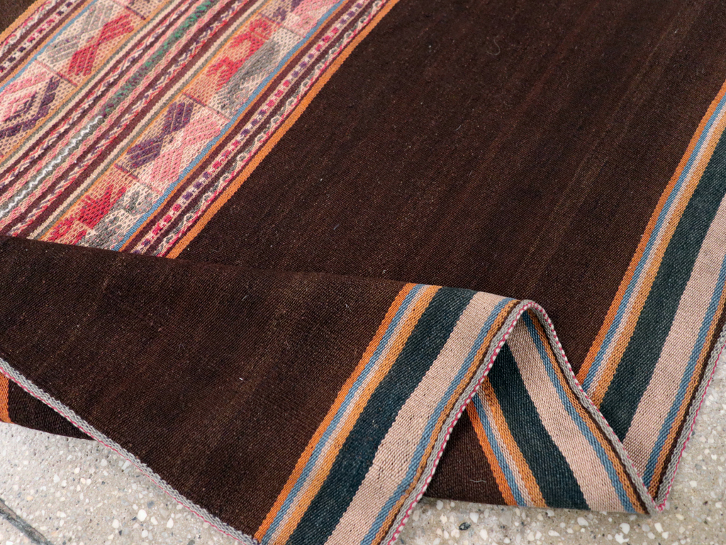 Vintage Perisan Square Kilim, No.29282 - Galerie Shabab