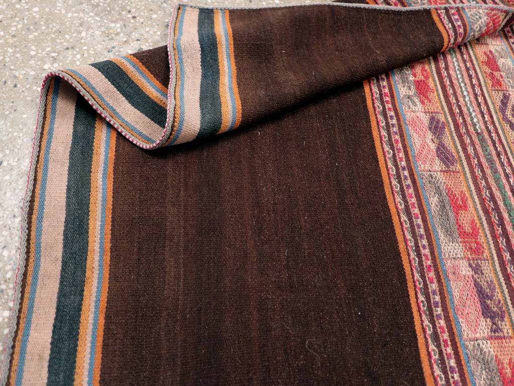 Vintage Perisan Square Kilim, No.29282 - Galerie Shabab