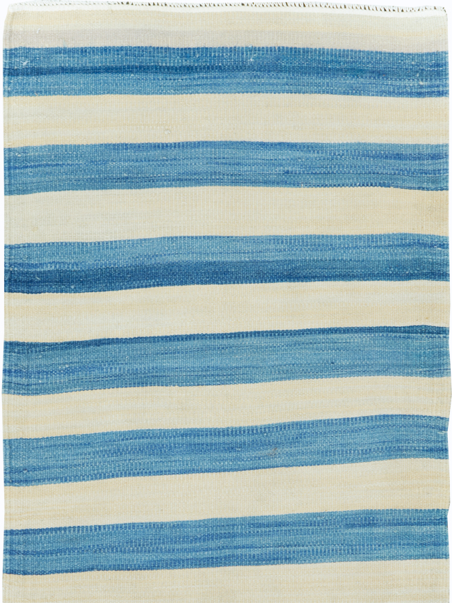 Vintage Persian Flatweave Kilim Runner, No.29286 - Galerie Shabab