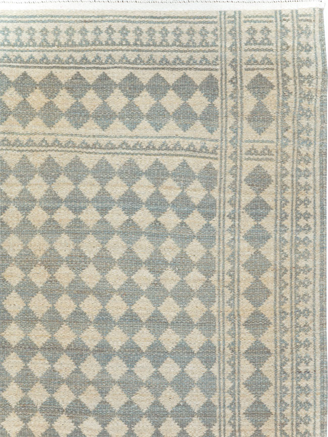 Mid-Century Vintage Persian Flatweave, No.29288 - Galerie Shabab