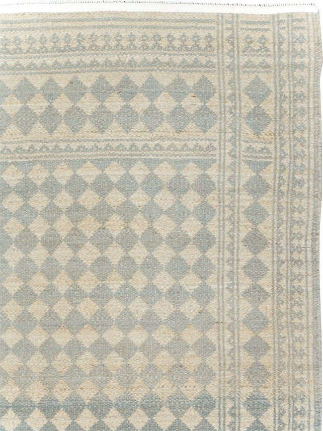 Mid-Century Vintage Persian Flatweave, No.29288 - Galerie Shabab