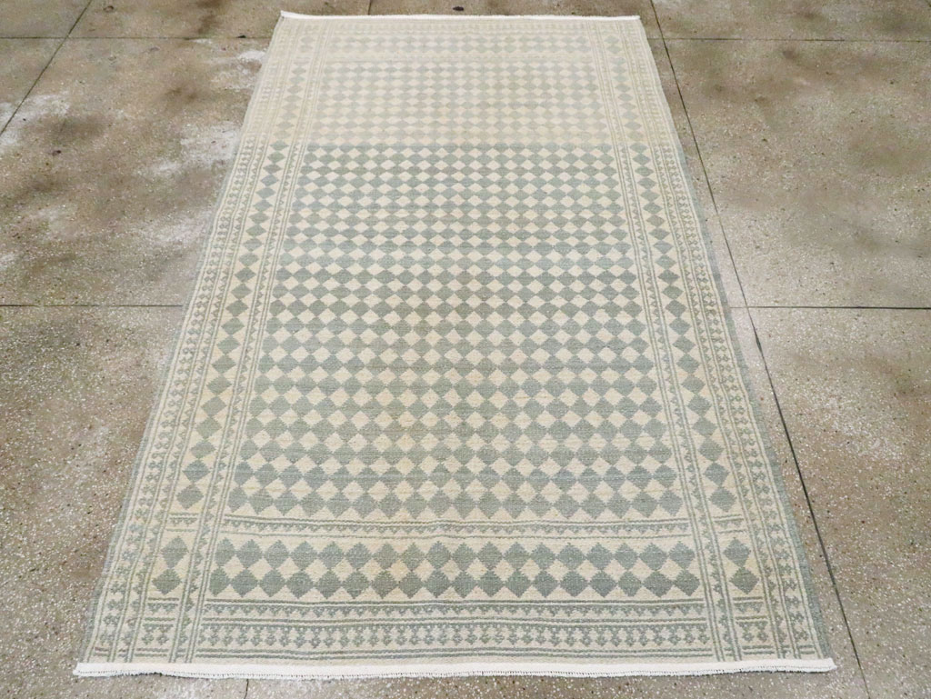 Mid-Century Vintage Persian Flatweave, No.29288 - Galerie Shabab