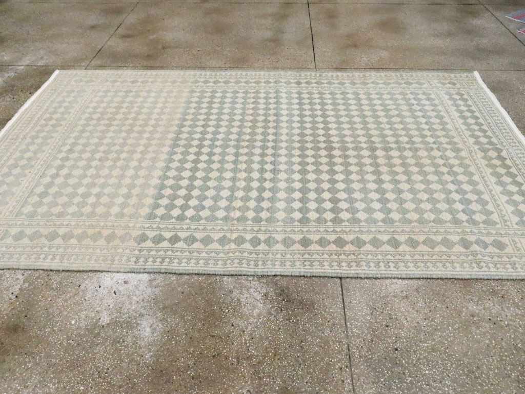 Mid-Century Vintage Persian Flatweave, No.29288 - Galerie Shabab