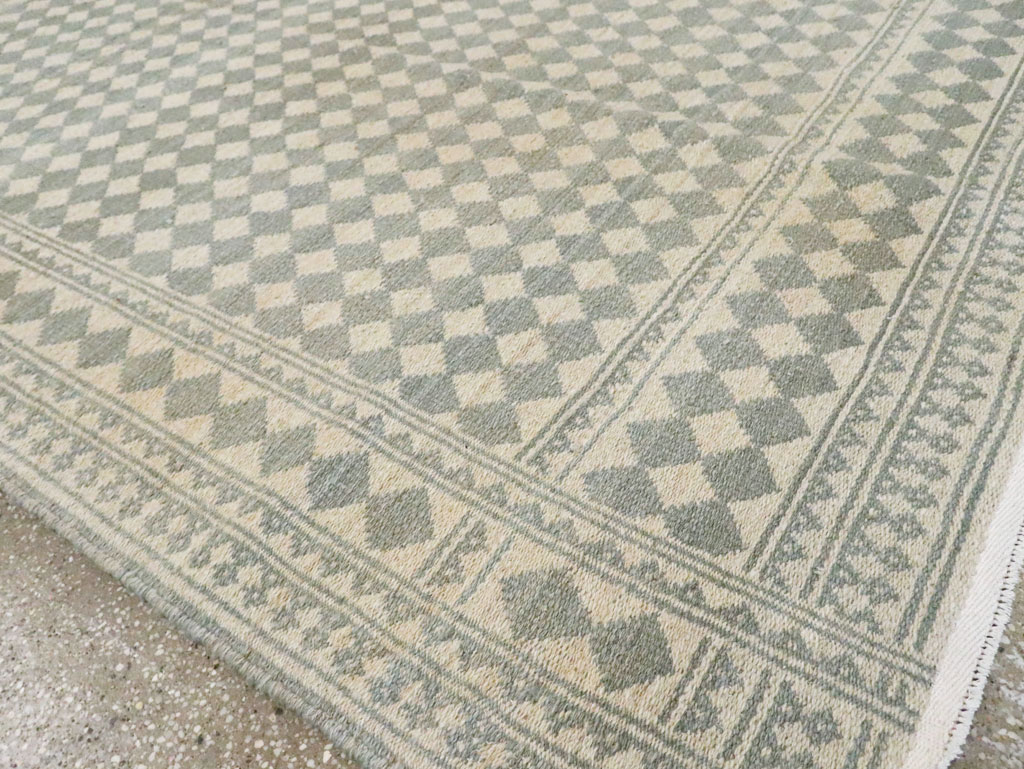 Mid-Century Vintage Persian Flatweave, No.29288 - Galerie Shabab