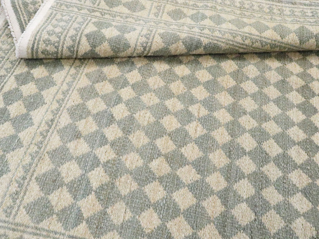 Mid-Century Vintage Persian Flatweave, No.29288 - Galerie Shabab