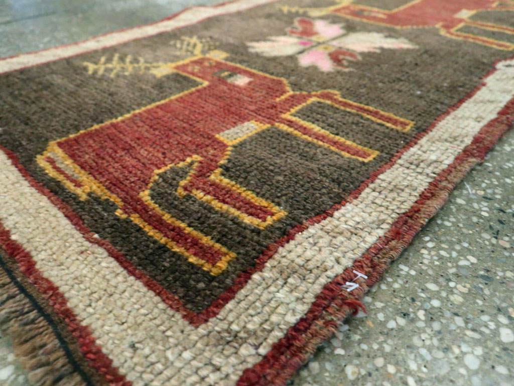 Vintage Anatolian Pictorial Rug, No.29315 - Galerie Shabab