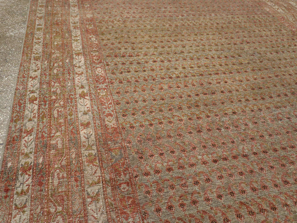 Antique Persian Malayer Long and Narrow Gallery Carpet, No.29334 - Galerie Shabab