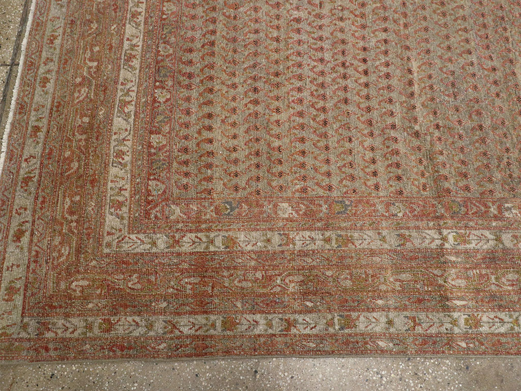 Antique Persian Malayer Long and Narrow Gallery Carpet, No.29334 - Galerie Shabab