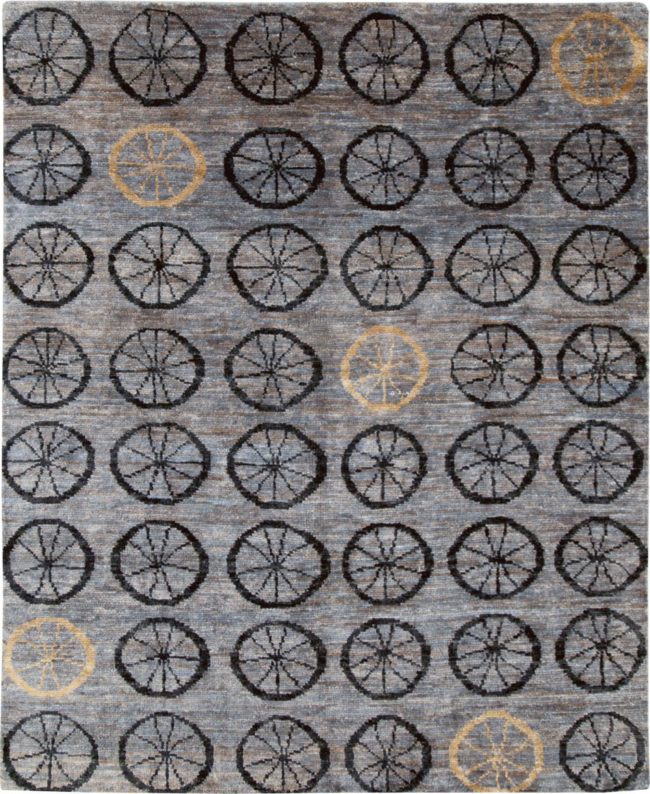 Contemporary Turkish Anatolian Room Size Carpet, No.29337 - Galerie Shabab