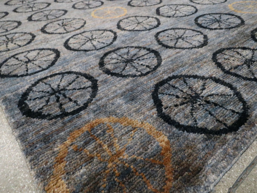 Contemporary Turkish Anatolian Room Size Carpet, No.29337 - Galerie Shabab