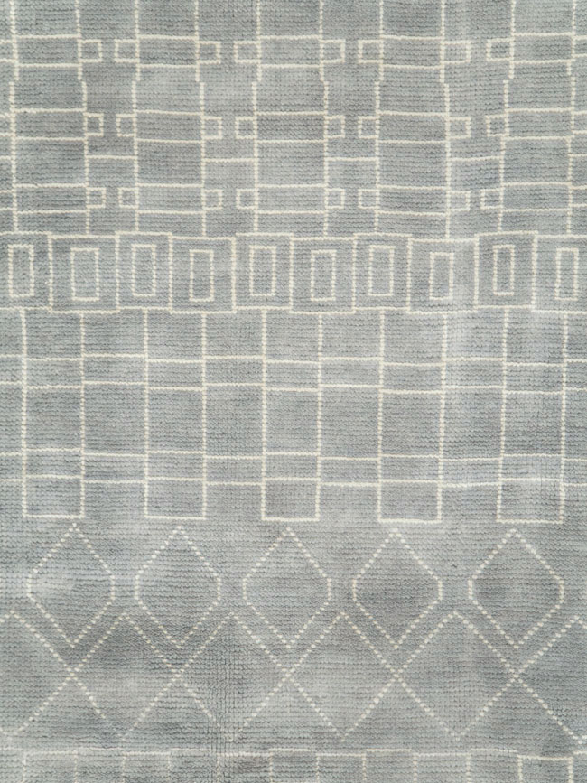 Contemporary Moroccan Room Size Carpet, No.29338 - Galerie Shabab