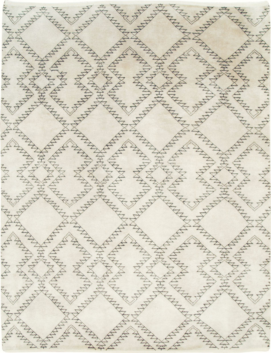 Modern Moroccan Room Size Carpet, No.29340 - Galerie Shabab