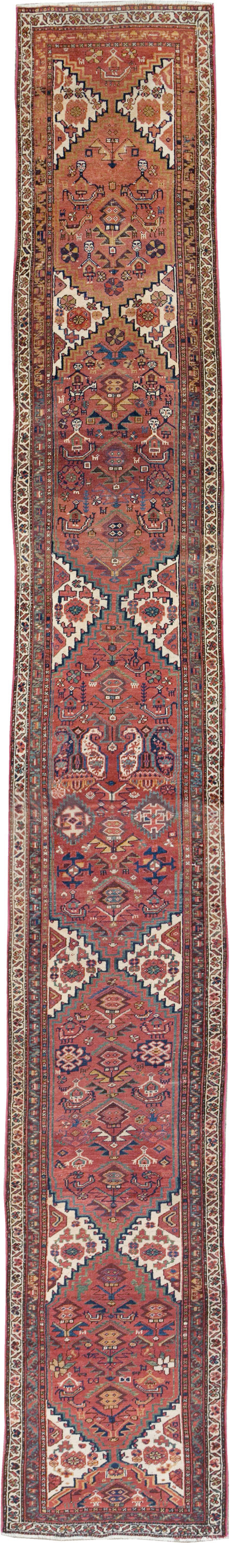 Antique Persian Kurd Runner, No.29341 - Galerie Shabab