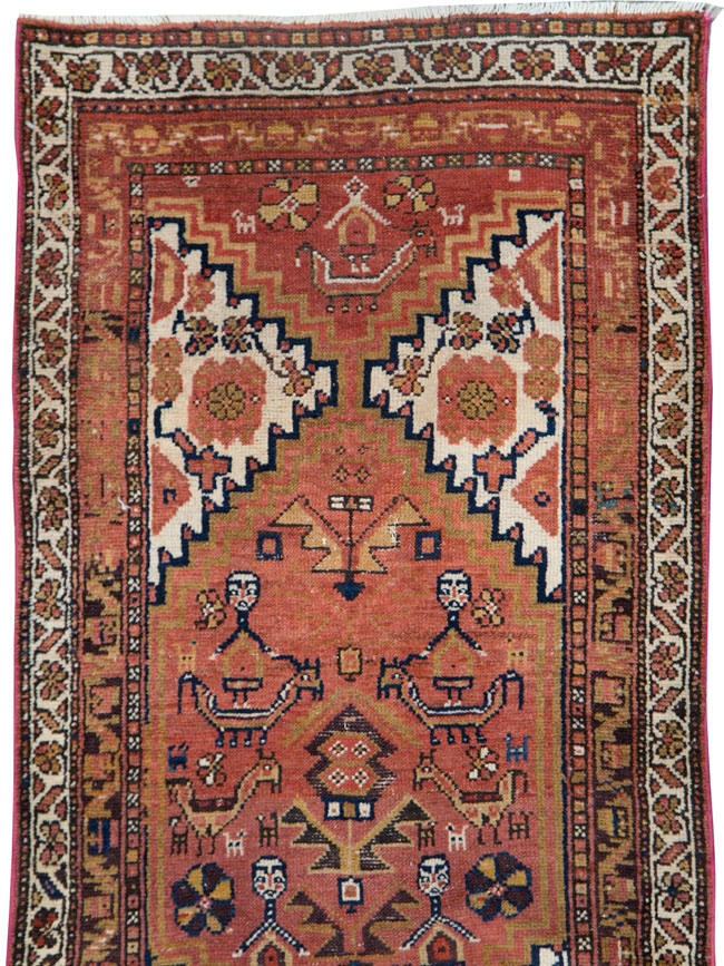 Antique Persian Kurd Runner, No.29341 - Galerie Shabab