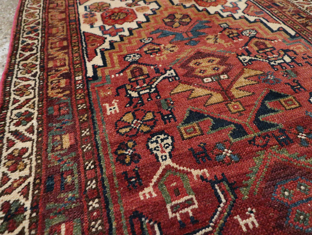 Antique Persian Kurd Runner, No.29341 - Galerie Shabab