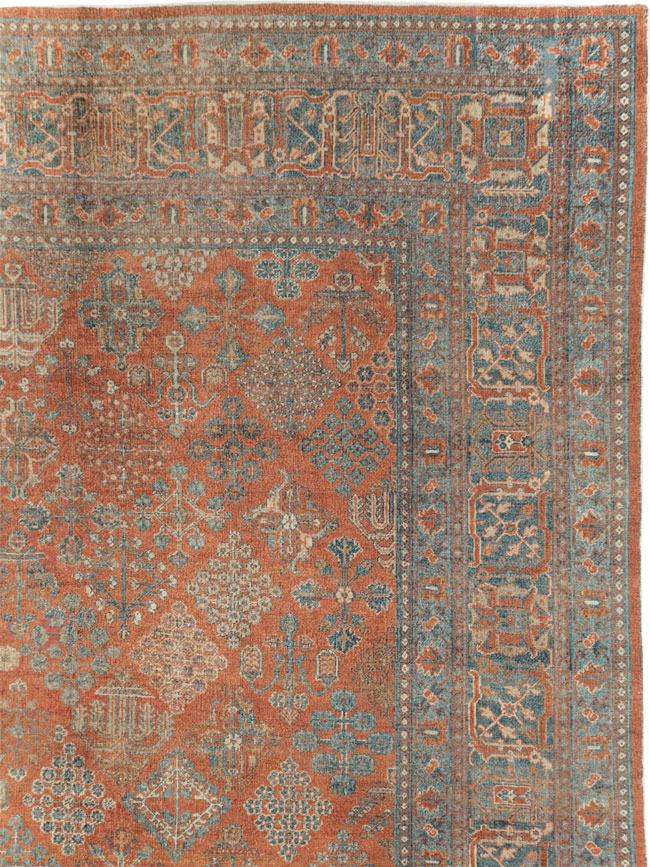 Antique Persian Joshegan Large Room Size Carpet, No.29352 - Galerie Shabab