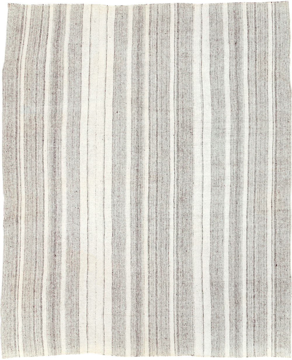 Vintage Turkish Flatweave Kilim Room Size Carpet, No.29354 - Galerie Shabab