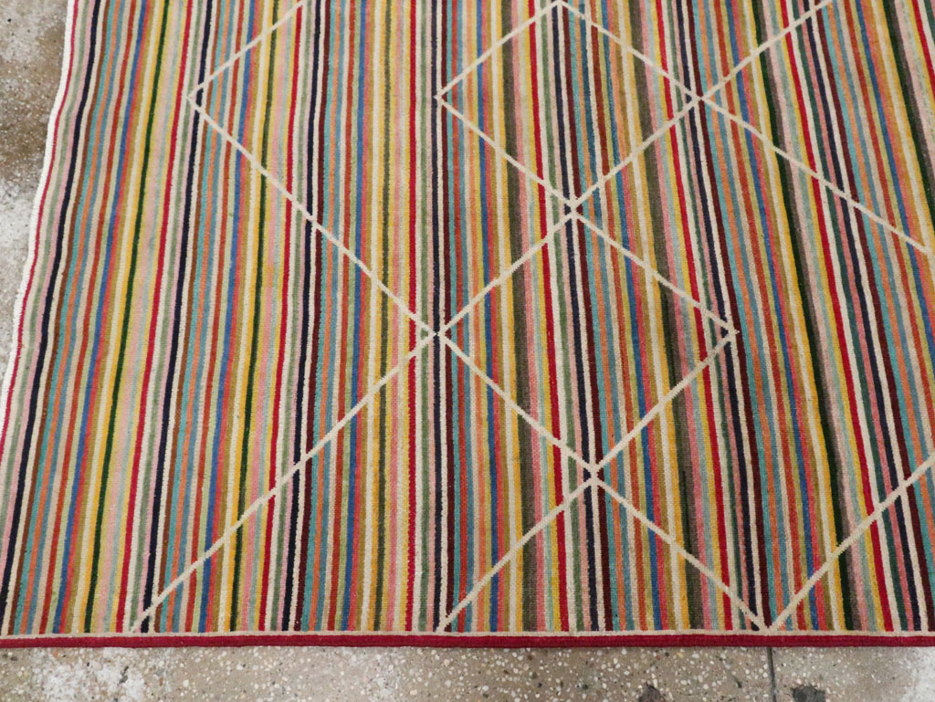 Vintage Persian Mahal Gallery Rug, No.29363 - Galerie Shabab