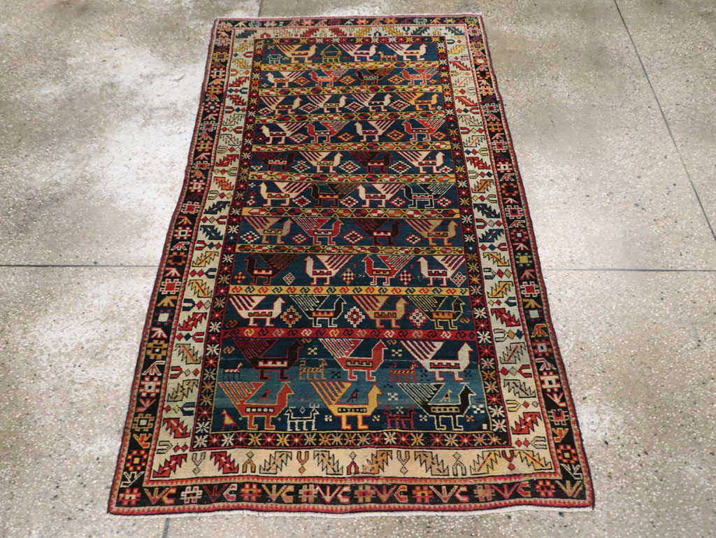 Antique Shirvan Rug, No.29368 - Galerie Shabab