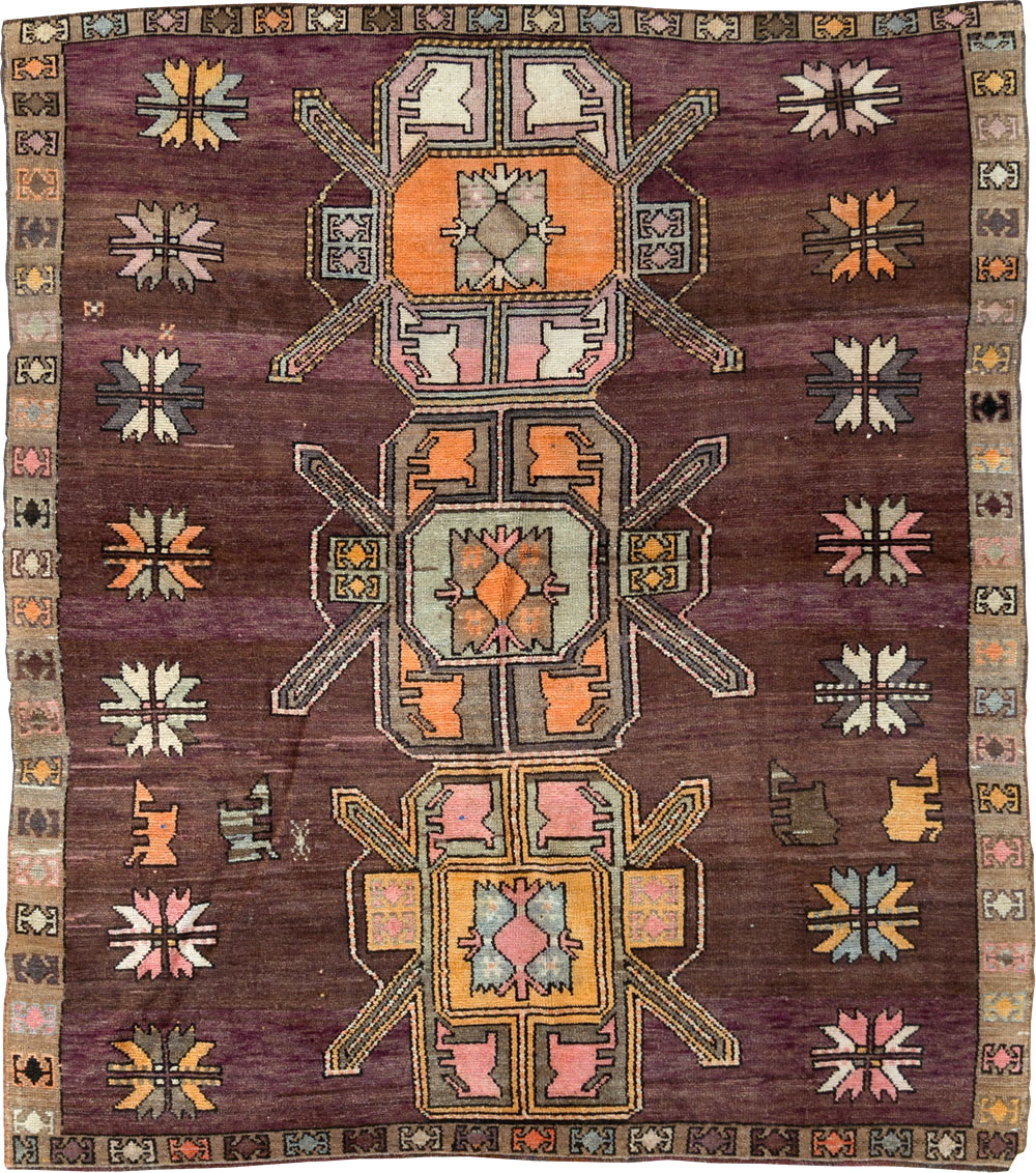 Vintage Anatolian Carpet, No.29369 - Galerie Shabab