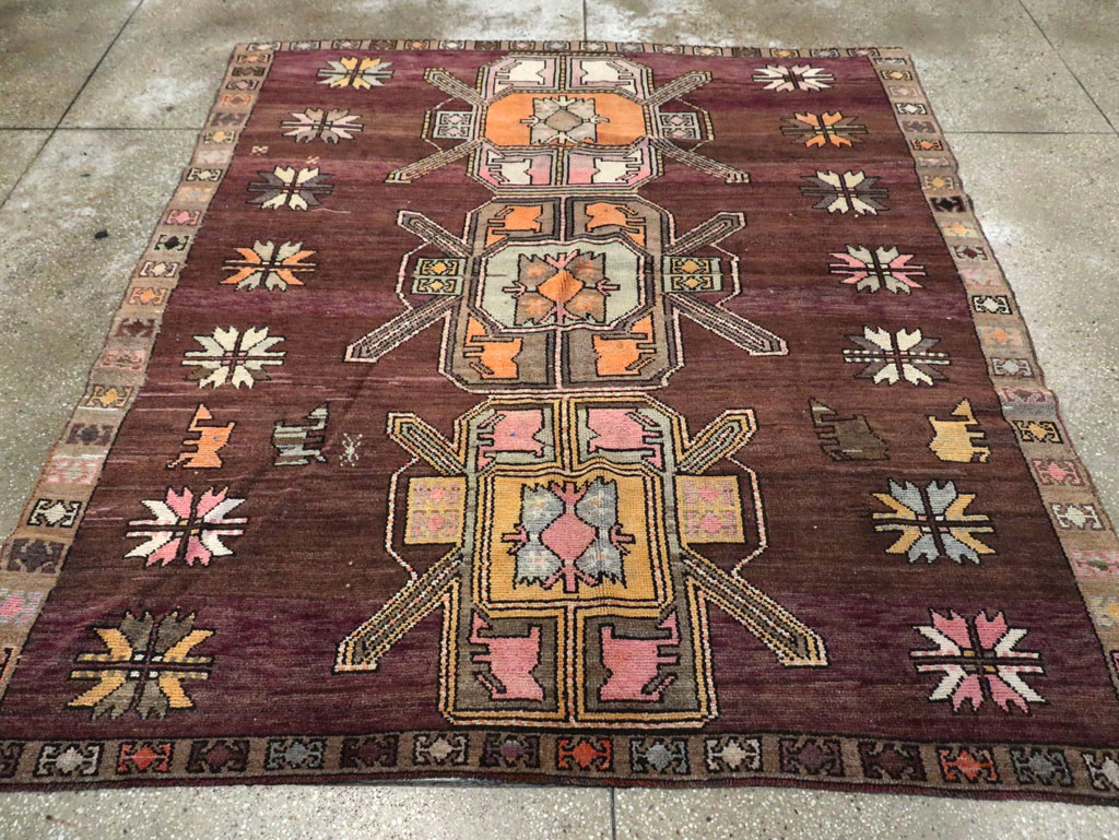 Vintage Anatolian Carpet, No.29369 - Galerie Shabab