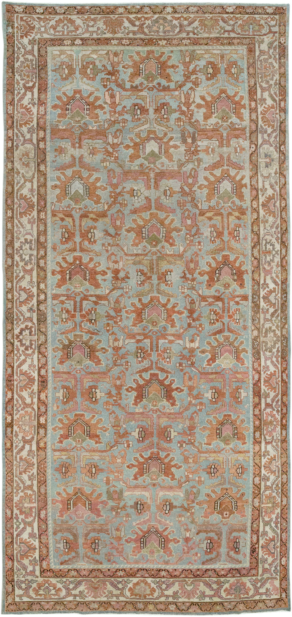 Vintage Persian Malayer Gallery Carpet, No.29370 - Galerie Shabab