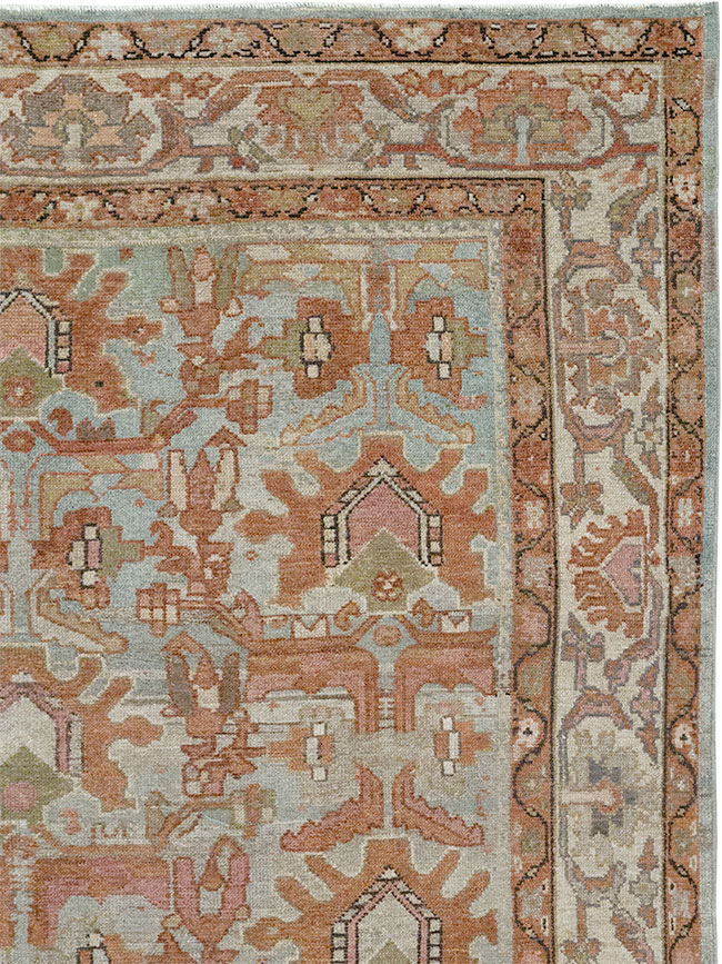 Vintage Persian Malayer Gallery Carpet, No.29370 - Galerie Shabab