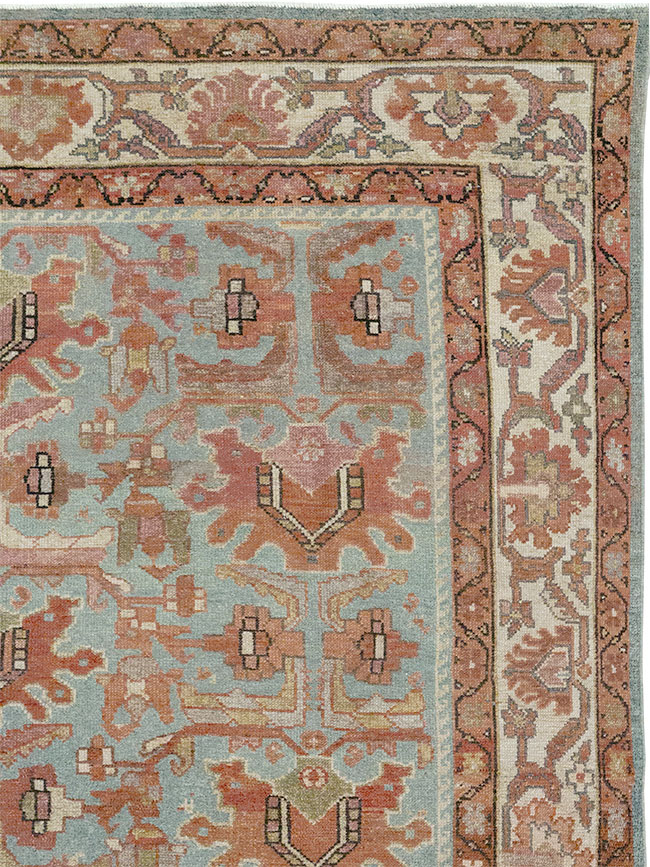 Vintage Persian Malayer Gallery Carpet, No.29370 - Galerie Shabab